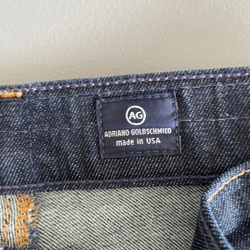 AG Adriano Goldschmied The Farrah Skinny High Rise Jeans Dark Indigo Blue 29‎ - Picture 7 of 11